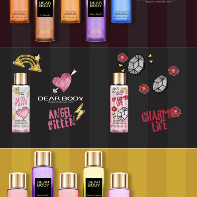 Body Mist DEAR BODY 250ml - Siêu Thơm Mời Bạn Cùng Xịt - Lưu Hương 8h - Hấp Dẫn - Quyến Rũ