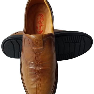 Giày mọi nam da bò thật BIGGBEN cao cấp GM266