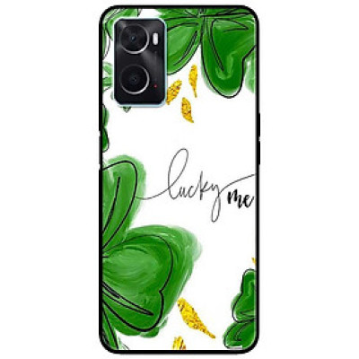 Ốp lưng cho Oppo A36 - A60 4G - A74 - A76 - A95 4G - A96 4G - Bốn Lá May Mắn - Hàng Chính Hãng