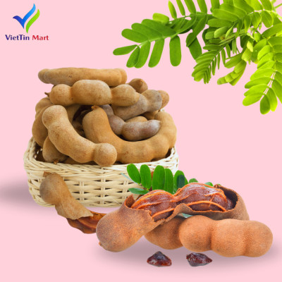 Me Lào 1 Nắng Kèm Muối Ớt Viettin Mart 500G