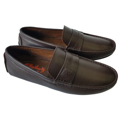 Giày Mọi Nam Da Bò Thật BIGGBEN Cao Cấp GM284