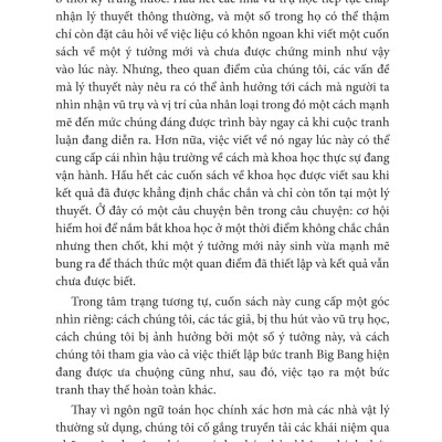 Sách - Khoa Học Khám Phá - Vũ Trụ Tuần Hoàn - Vượt Khỏi Big Bang - Viết Lại Lịch Sử Vũ Trụ