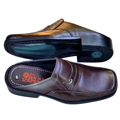 Giày bít mũi nam da bò thật HÀ NAM cao cấp GSB2054