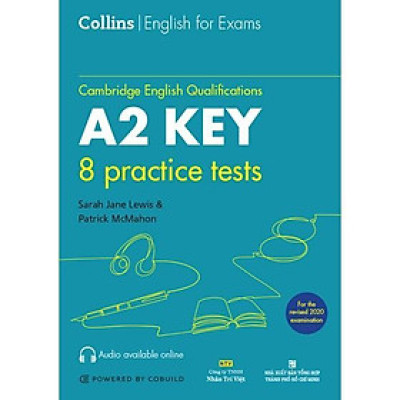 Sách - A2 Key 8 Practice Tests - Nhân Trí Việt