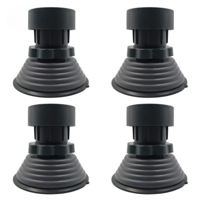 (LOẠI 1) Bộ 4 chân chống rung cho máy giặt, tủ lạnh - Chân kê tăng giảm chiều cao, đế cao su chống rung, chống trượt - Hàng chính hãng dododios