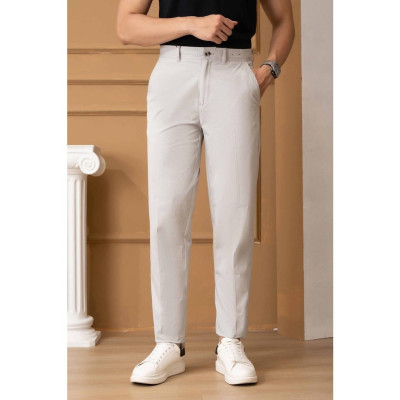 Quần kaki nam, quần thô dáng SlimFit, chất liệu vải kaki cao cấp bền đẹp, thiết kế cạp đính đỉa, ống đứng ALIGRO ALGK060