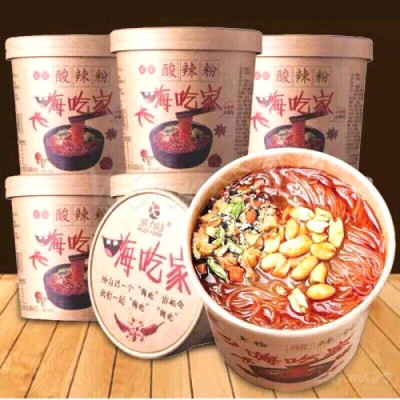 1 thùng miến trùng khánh chua cay ( 1 thùng = 6 cốc )