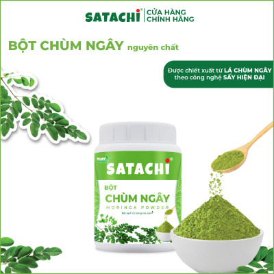 Bột Chùm Ngây SATACHI nguyên chất. Tăng cường Trí Não, bảo vệ Tim Gan, phòng ngừa bệnh Xương Khớp. Hộp 86g và 258g