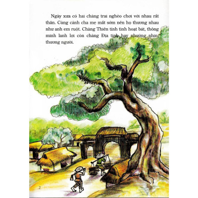 Sách - Của Thiên Trả Địa - Tranh Truyện Dân Gian Việt Nam - NXB Kim Đồng