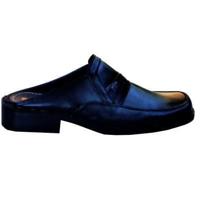 Dép bít mũi nam da bò thật HÀ NAM cao cấp GSB2055