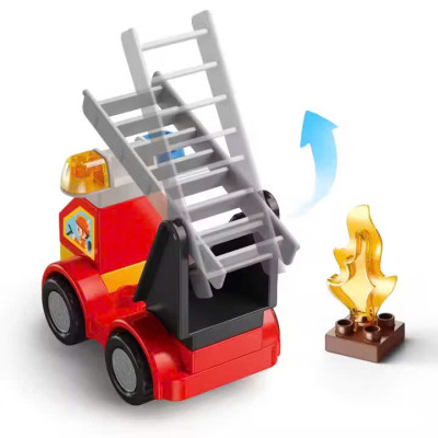 FEELO - 42003 - Lắp Ráp Trạm Cứu Hỏa (55 Chi Tiết)