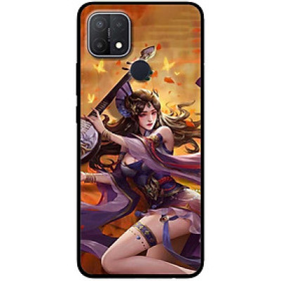 Ốp lưng cho Oppo A15 - A15s - A35 4G - A17 - A17K - A57 4G - A94 5G - A95 5G - Thiếu Nữ Cầm Đàn Tỳ - Hàng Chính Hãng