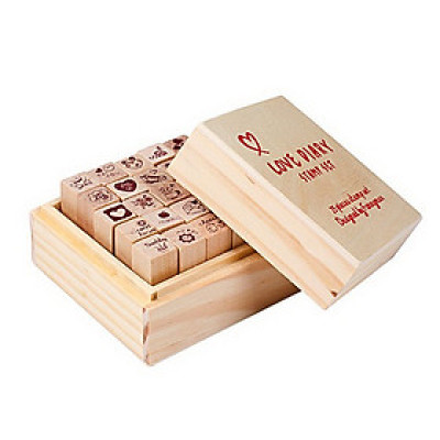 Bộ con dấu Love Diary