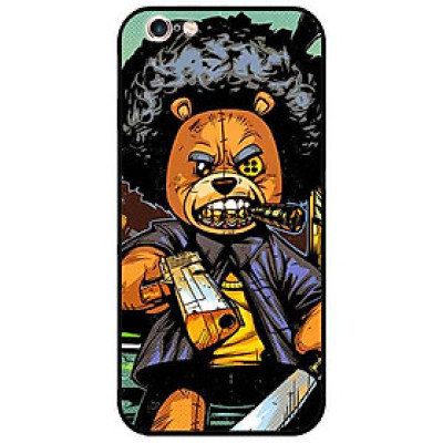 Ốp lưng in cho Iphone 6/6s Mẫu Gấu Xù