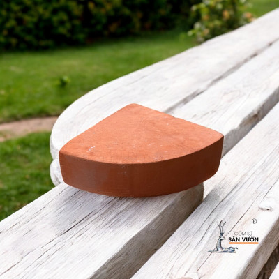 Bộ 3 Viên Kê Chậu Pot Feet Gốm Đất Nung Hình Tam Giác