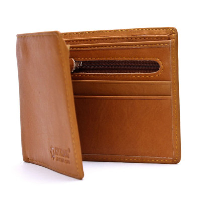 HJ2101 - Bóp nam Huy Hoàng da bò màu da