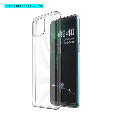 Ốp lưng dẻo silicon cho Oppo F17 Pro hiệu Ultra Thin (siêu mỏng 0.6mm, chống trầy, chống bụi) - Hàng nhập khẩu
