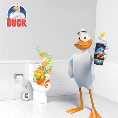 Chai Tẩy Đánh bay cặn bẩn  DUCK  Hương Cam Quýt 900ml