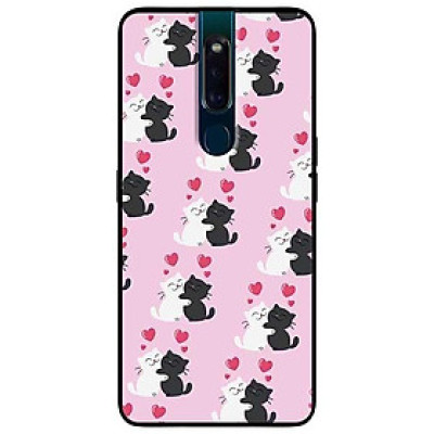 Ốp lưng dành cho Oppo A5 ( 2020 ) - A9 ( 2020 ) - Find X2 - F11 Pro mẫu Mèo Yêu Nhau