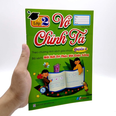 Vở Chính Tả Lớp 2 - Quyển 2 (Theo Kết Nối Tri Thức Với Cuộc Sống)