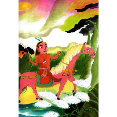 Sách - Bà Chúa Thượng Ngàn - Tranh Truyện Dân Gian Việt Nam - NXB Kim Đồng