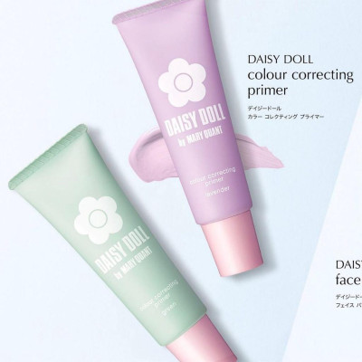 Kem Lót Hiệu Chỉnh Màu Da Daisy Doll Nhật Bản Tạo Lớp Lót Cho Da Căng Bóng, Sáng Mịn Màu Tím 30g