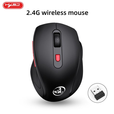 Chuột không dây HXSJ T67 BT3.0 / BT5.0 6 Chuột công thái học với DPI có thể điều chỉnh 3 mức cho PC