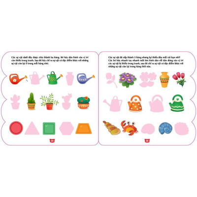 Sách - Bóc Dán Hình Thông Minh IQ EQ CQ - Sticker For Kids Cho Bé 2 - 8 Tuổi - Cuốn 2 - Minh Thắng