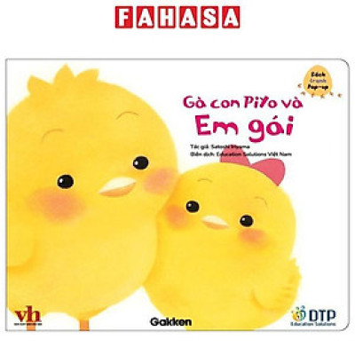 Sách - Sách Tranh Pop-Up - Gà Con Piyo Và Em Gái