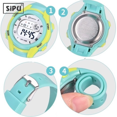 Đồng Hồ Thể Thao Cao Cấp MR 8215 Chính Hãng KHÔNG VÔ NƯỚC Đồng Hồ Điện Tử Dành Cho Bé Trai Bé Gái 