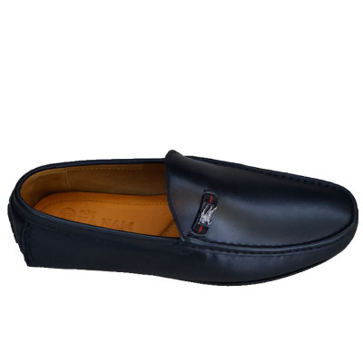 Giày Mọi Nam Đế Âm Da Bò Thật TiTi ĐÔ Cao Cấp GDA224d