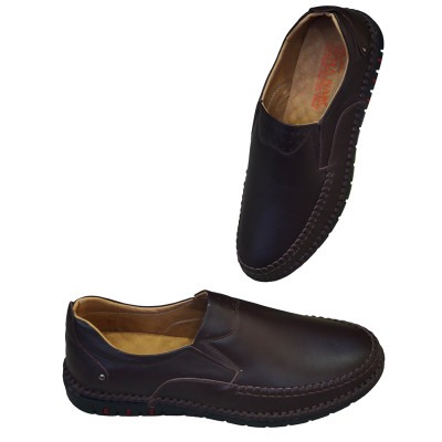 Giày Mọi Nam HÀ NAM Da Bò Thật Cao Cấp GM2065