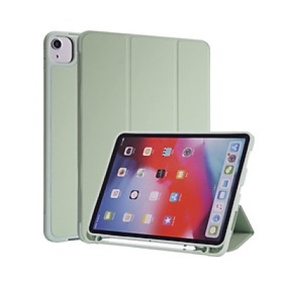BAO DA SMART COVER SILICON, ỐP LƯNG SILICON CHO IPAD CÓ KHE CÀI BÚT APPLE PENCIL CHO IPAD 10.2 INCH, 10.5 INCH, IPAD PRO 11 INCH