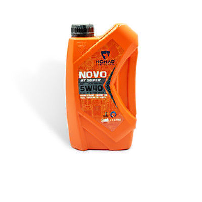 Nhớt Xe Máy Tổng Hợp Toàn Phần NOMAD Chai 1.3L 5W40-SN-MA2 Cho Exciter, Winner, Raider, Motor PKL