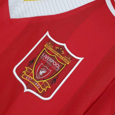Áo Bóng Đá Retro Liverpool 1995 - Sân Nhà bản cao cấp vải Cotton Polyester