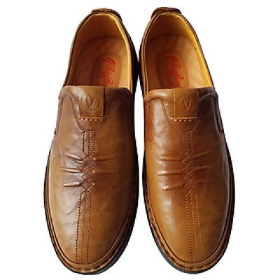 Giày mọi nam da bò thật BIGGBEN cao cấp GM266