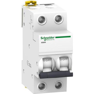 [Hàng chính hãng Schneider Electric] Cầu dao / Aptomat tự động  MCB Acti9 iC60N 2P 6kA 230V