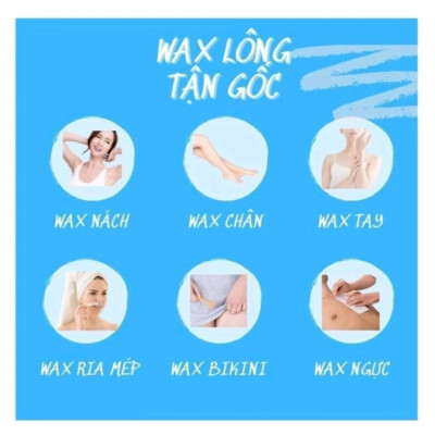 COMBO Sáp Tẩy Lông Nóng Dạng Hạt 100g Và 30ml Mỡ Trăn Sap Wax Triệt Lông Tặng Kèm Giấy Và Que