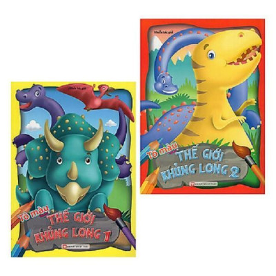 Sách - Tô Màu Thế Giới Khủng Long 2 - Tân Việt Books