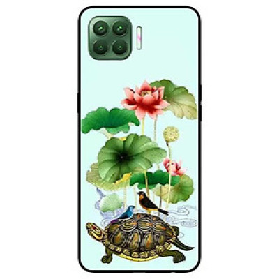 Ốp lưng dành cho Oppo A53 - A93 ( F17 Pro ) - mẫu Sen Và Rùa
