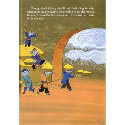 Sách - Sự Tích Mèo Ghét Chuột - Tranh Truyện Dân Gian Việt Nam - NXB Kim Đồng