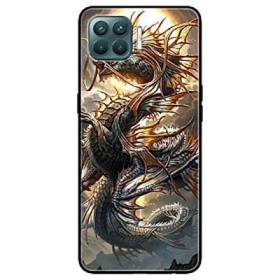 Ốp lưng dành cho Oppo A93 - F17 Pro mẫu Rồng Trăng