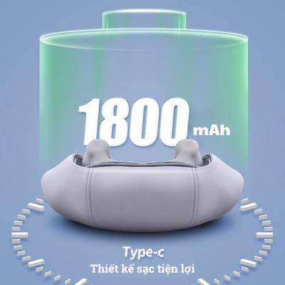 ￼Máy Massage Cổ Vai Gáy 6D - KỸ THUẬT MASSAGE TRỊ LIỆU SỐ 8 - CẢI THIỆN SỨC KHỎE TỔNG THỂ