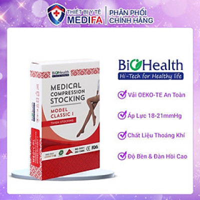 Vớ đùi y khoa BioHealth classic, cấp độ 1