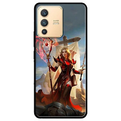 Ốp lưng dành cho Vivo V23 5G / S12 - Vivo Y15s / Y15A - Cô Gái Trượng Đỏ