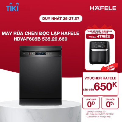 Máy rửa chén HDW-F605B 535.29.660 | Sức chứa 14 bộ đồ ăn Châu Âu ( tương đương 3 -4 bữa ăn Việt ) | Hàng chính hãng