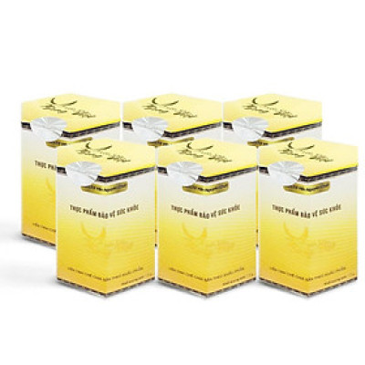 Yến Sào Song Việt - Combo Hộp giấy 6 hũ yến khô