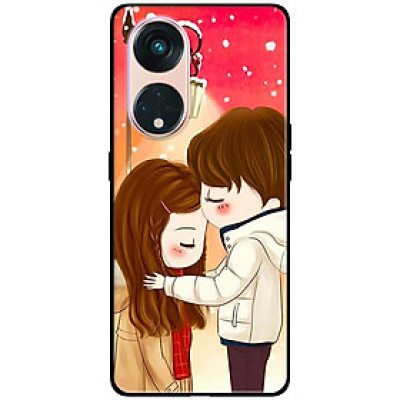 Ốp lưng dành cho Oppo Reno 8T 4G - Reno 8T 5G - Reno 10 5G - Reno 10 Pro 5G - Couple Ôm Nhau - Hàng Chính Hãng