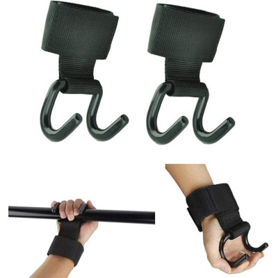 Dây Quấn cổ tay Có Móc 2300 - 2301 Nâng Tạ,Tập Xà Đơn Chính hãng - Hỗ trợ kéo xà, tập lưng, SỈ, LẺ
