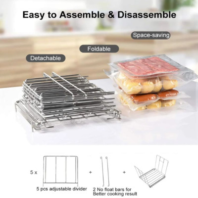 Kẹp inox dùng cho máy nấu chậm - HÀNG NHẬP KHẨU